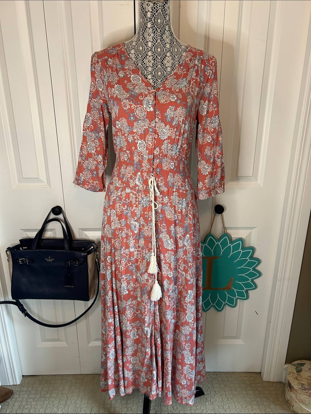 Sunday Mi Amor floral maxi dress